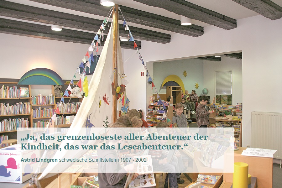 Kinderbereich der Osterburger Bibliothek, Foto: New Color